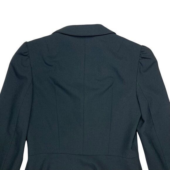 Rebecca Taylor Jacket Womens 6 Black Preppy Academia Country Club Capsule Blazer - Picture 7 of 16